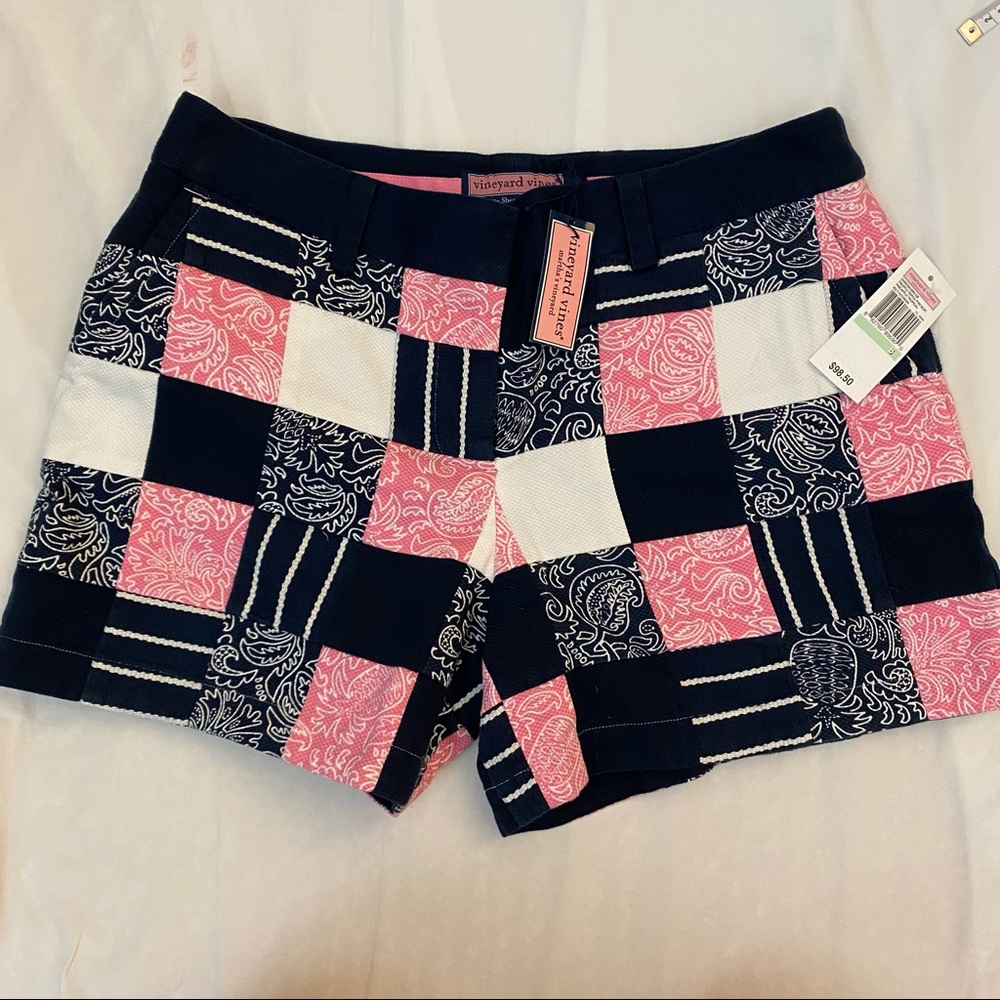 NWT Vineyard Vines Pineapple Tropical Patchwork Short